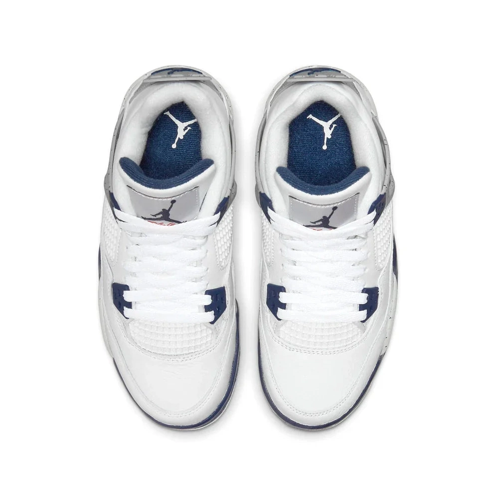 Navy Midnight GS Jordan 4 Retro Air 0708